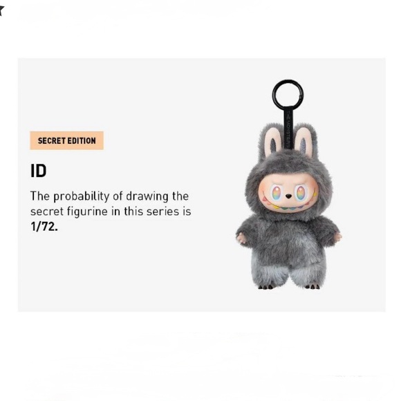 Labubu the MONSTERS Big into Energy Series-Vinyl Plush Pendant Blind Box NIB - Picture 4 of 8